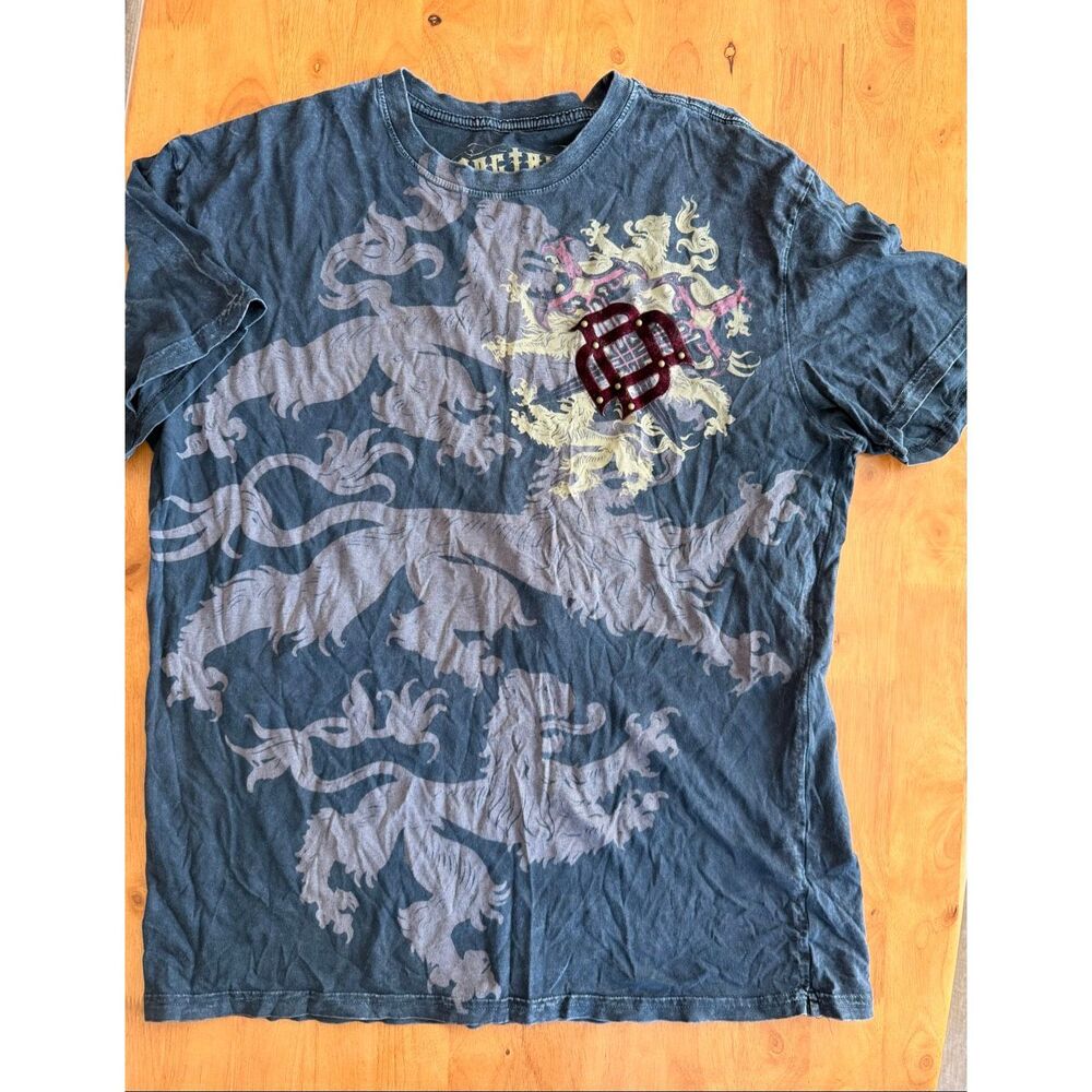 Vintage Doctrine Lion Short Sleeve Shirt XL‎